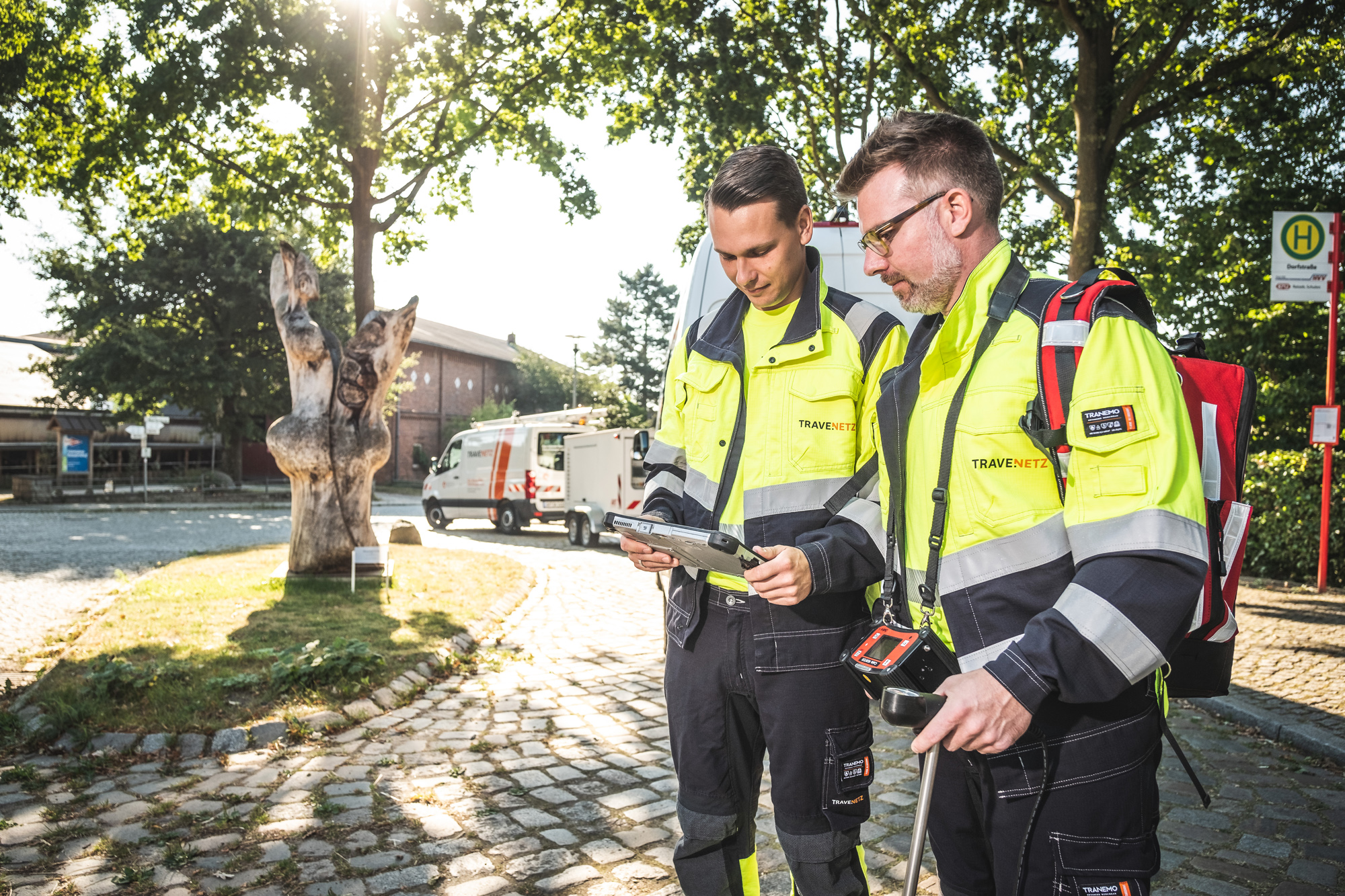 Bauarbeiten Gasleitung