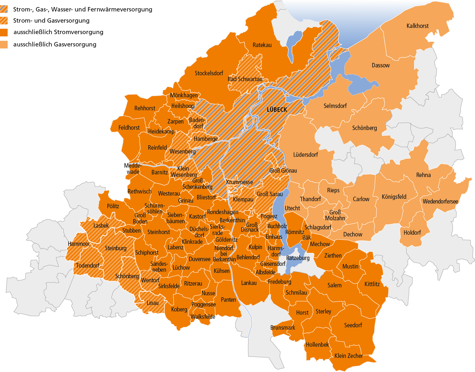 Netzgebietkarte